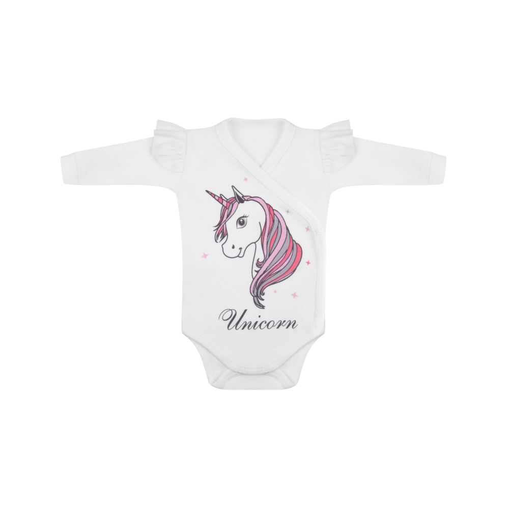 UNICORN Body długi rekaw koperta 50/68