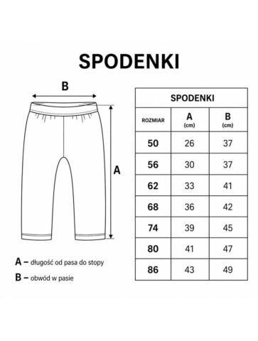 SKY Spodenki 56/68