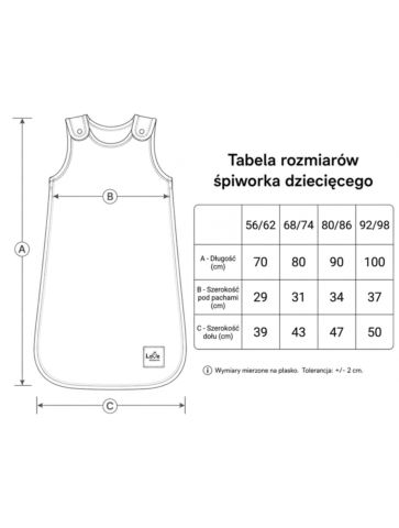 LD ŚPIWOREK DO SPANIA 92/98