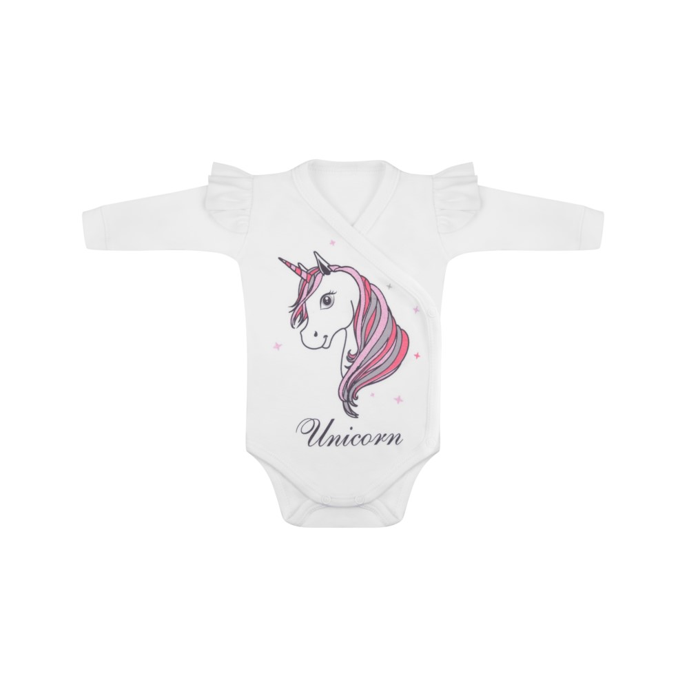 UNICORN Body długi rekaw koperta 50/68