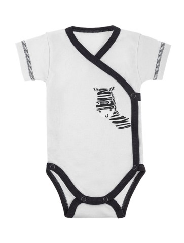 Zebra Body kopertowe z krótkim rękawem 50-74