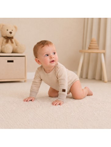 MERINO Body długi rękaw 80/98