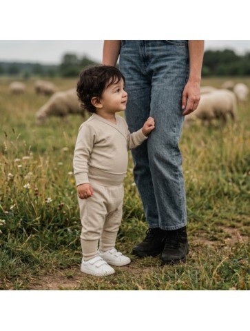 MERINO Body koperta długi rękaw 56/62