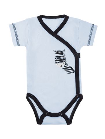 Zebra Body kopertowe z krótkim rękawem 50-74