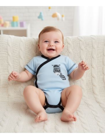 Zebra Body kopertowe z krótkim rękawem 50-74