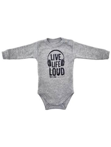 MUSIC Body długi rękaw 56/74