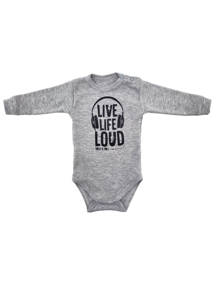 MUSIC Body długi rękaw 56/74